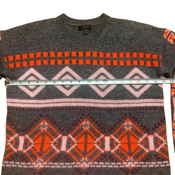 J. Crew Nordic Design Wool Blend Sweater- Size S - Picture 8 of 8